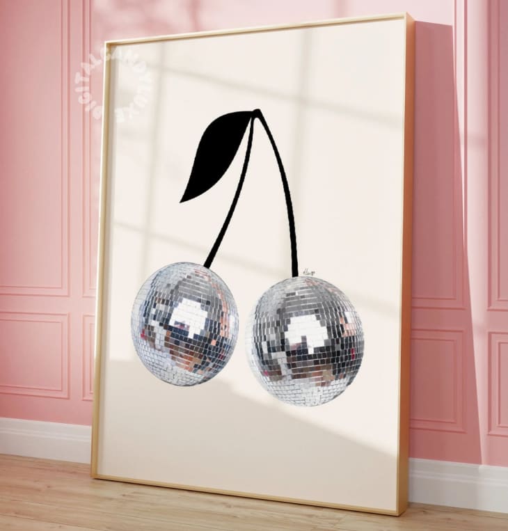 Product Image: Disco Ball Cherry Printable Art