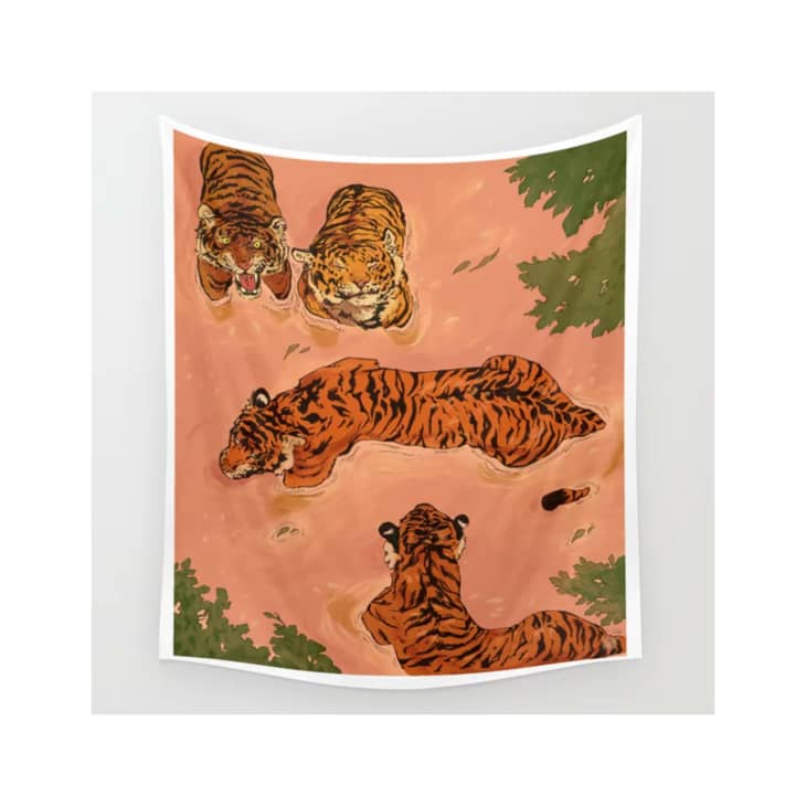 Product photo of Tiger Beach Wall Tapestry