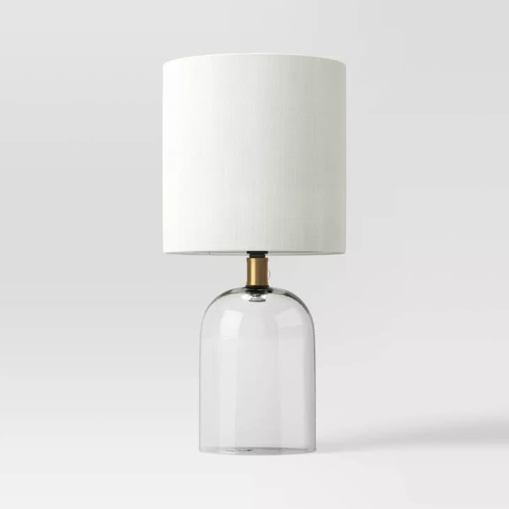 Product Image: Glass Cylinder Mini Table Lamp with Open Base Clear - Threshold™