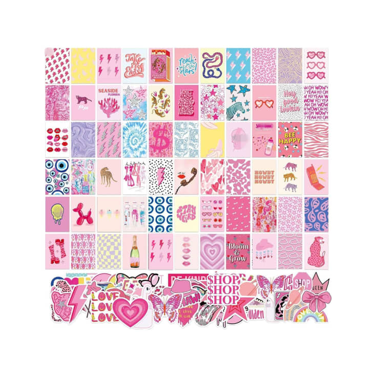 Product Image: YZEASYPINK 120 Pcs Preppy Wall Collage Kit