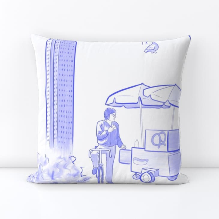Product Image: New York City Toile Square Throw Pillow Cover