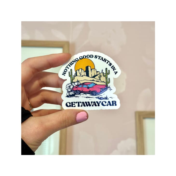 Getaway Car Sticker at Etsy