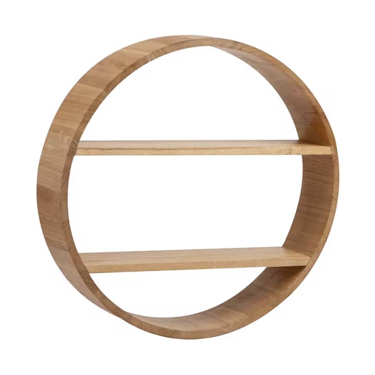 원형 떠 있는 선반