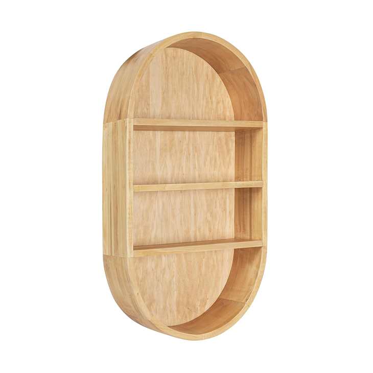 스칸디나비안 캡슐 벽 선반