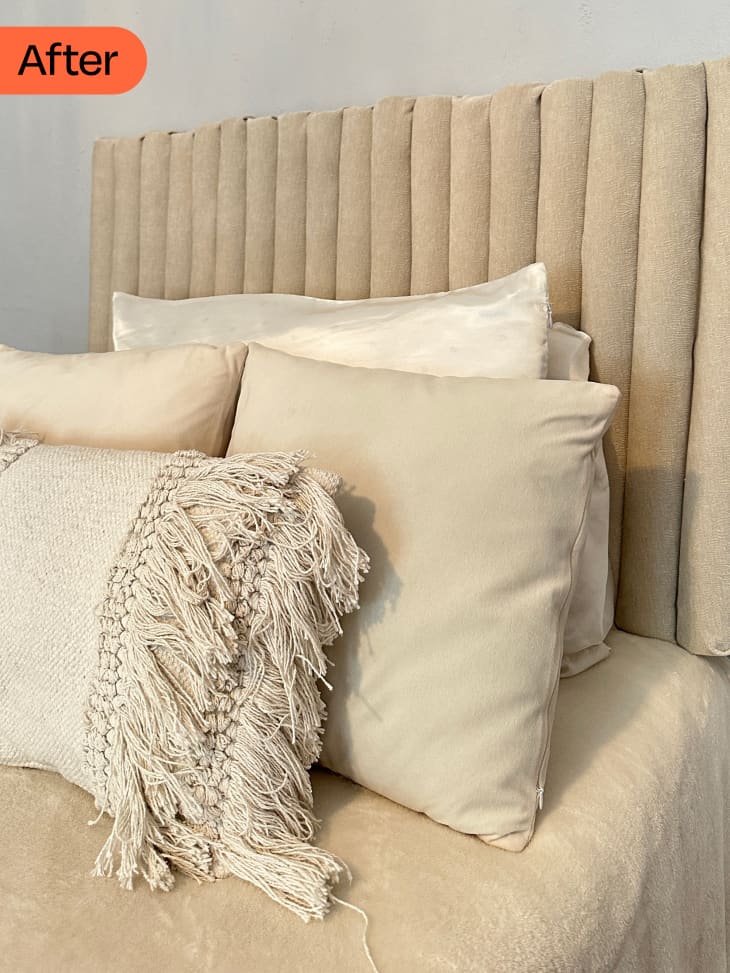 This DIY Pool Noodle Headboard Only Costs 60 Dorm Therapy