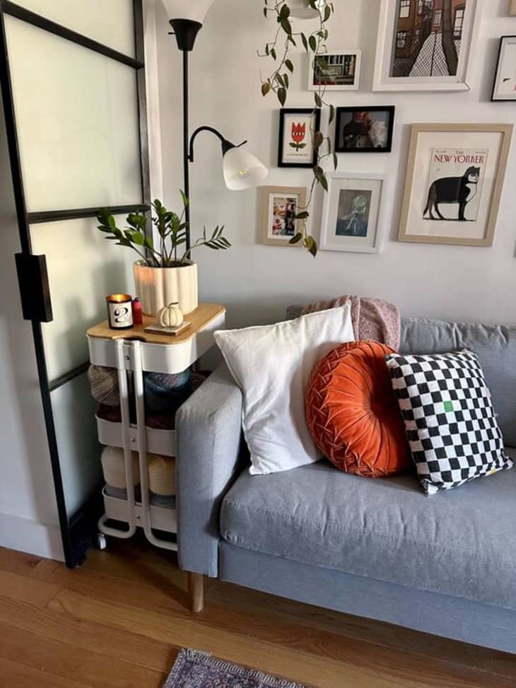 This IKEA Cutting Board Hack Transforms the RASKOG Cart Dorm Therapy