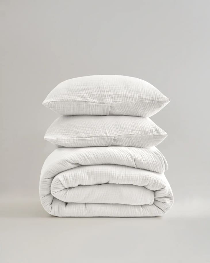 Organic Airy Gauze Quilt Set at Quince