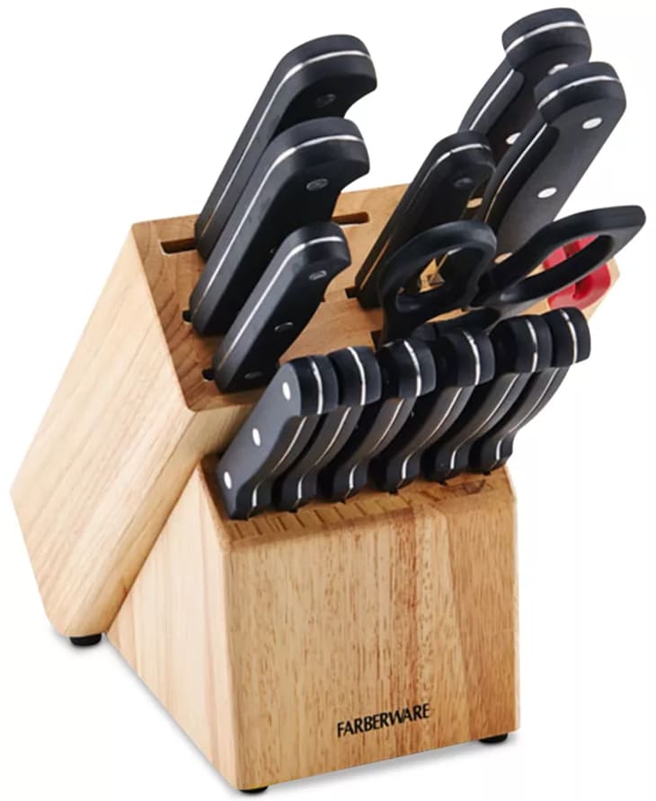 Product Image: Farberware 15-Pc. Knife & EdgeKeeper Block Set
