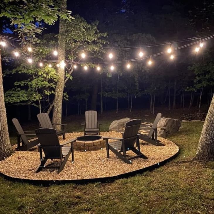 can you have a fire pit under a covered patio