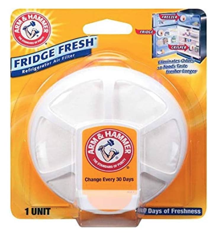 Arm & Hammer Fridge Fresh Refrigerator Air Filter, 4-Pack at Amazon