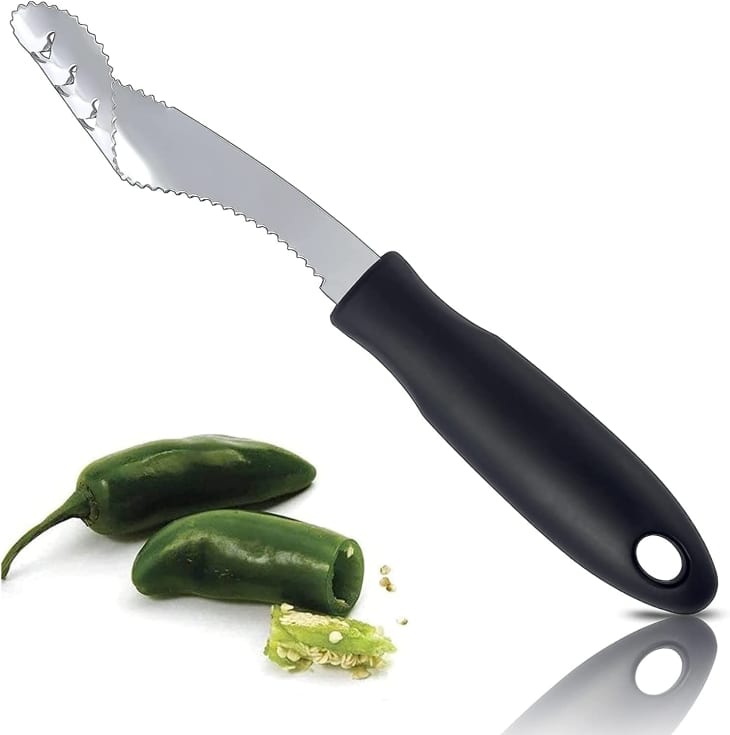 Stainless Steel Jalapeno Pepper Corer at Amazon