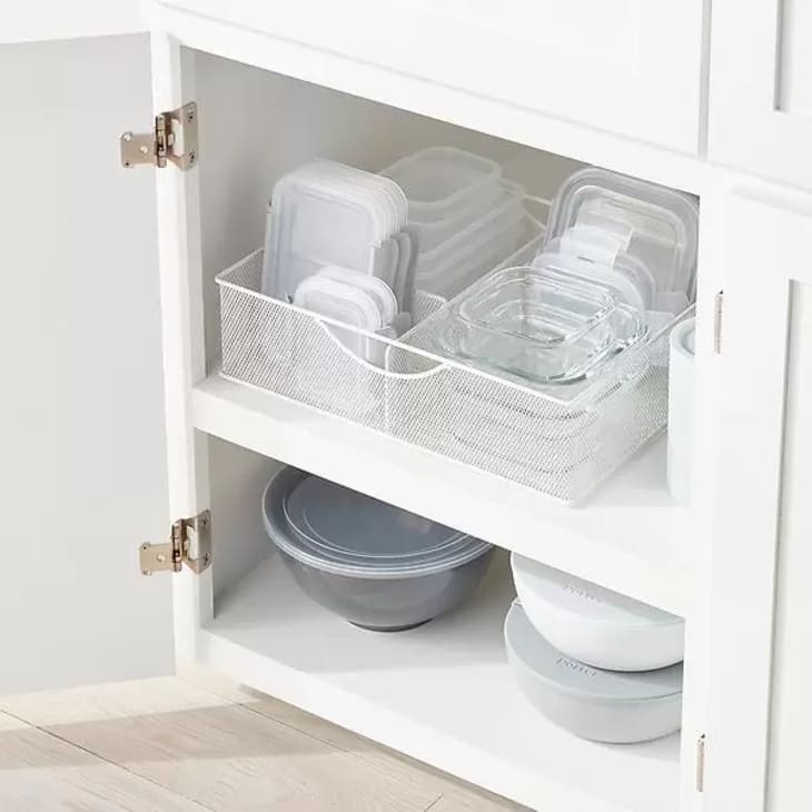 3-Section Mesh Food Storage & Lid Organizer at The Container Store