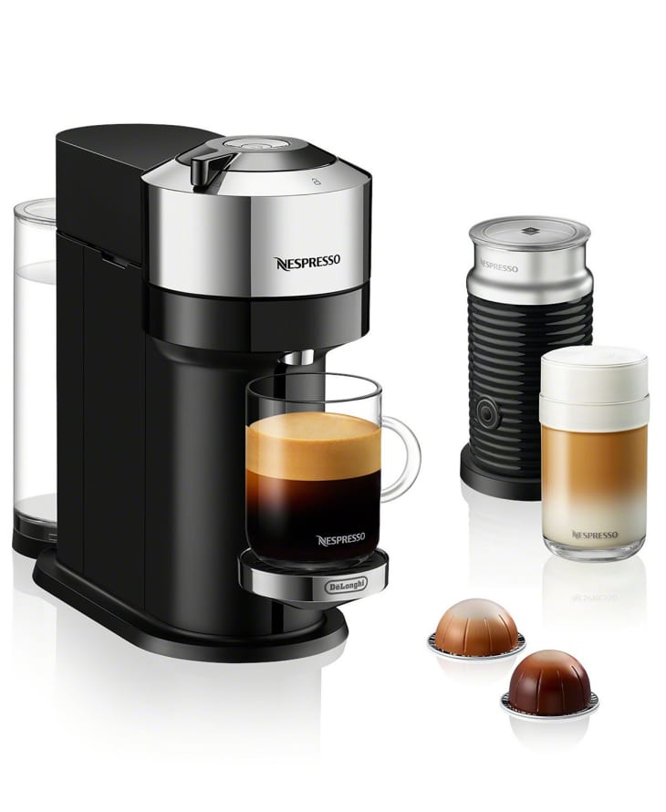 Product Image: Nespresso by De'Longhi Vertuo Next & Aeroccino Milk Frother Coffee Maker