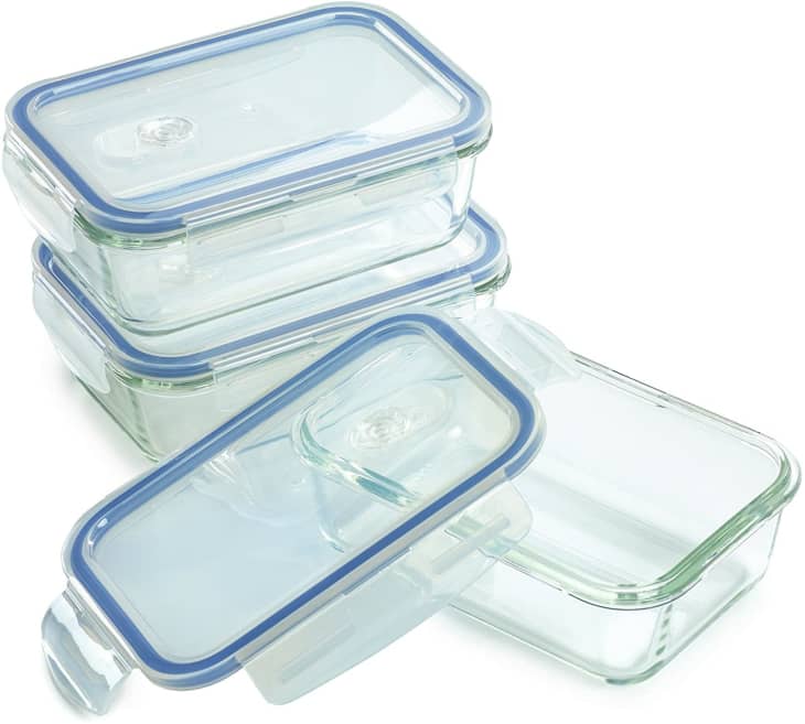 1790 Glass Meal Prep Containers at Amazon