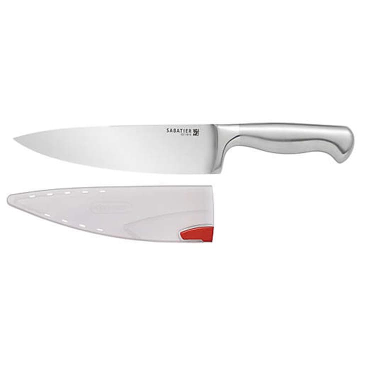 Product Image: Sabatier Stainless Steel Edgekeeper 8-Inch Chef Knife with Sleeve