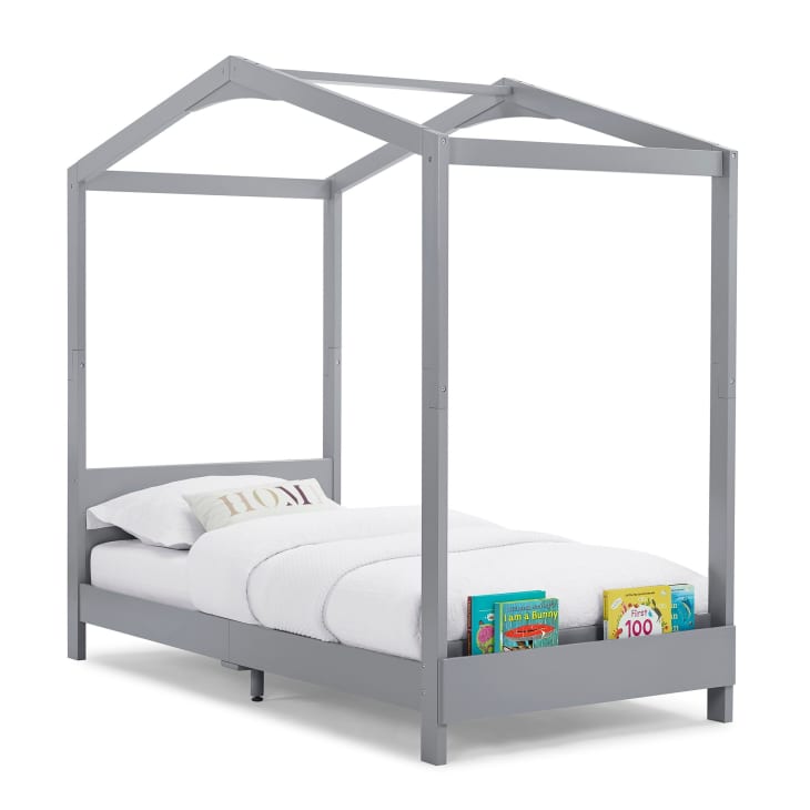 Product Image: Delta Children Poppy House Twin Platform Bed in Grey