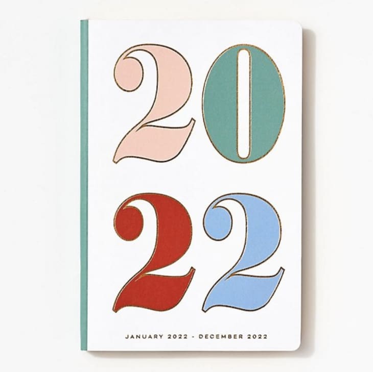 2022 Colorful Date Medium Planner at Paper Source