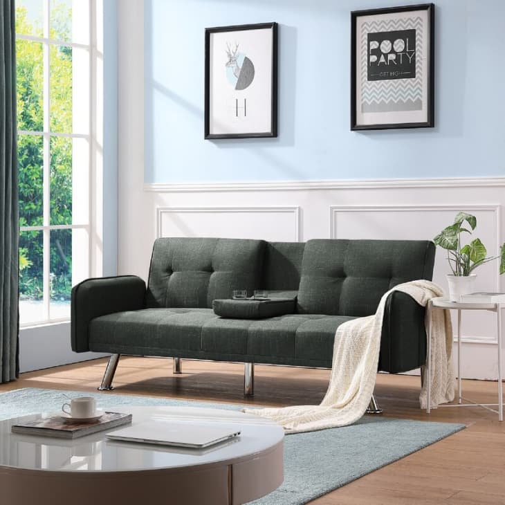 Product Image: Linen Square Arm Loveseat
