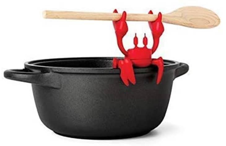 RED Crab Spoon Holder & Steam Releaser by OTOTO at Amazon