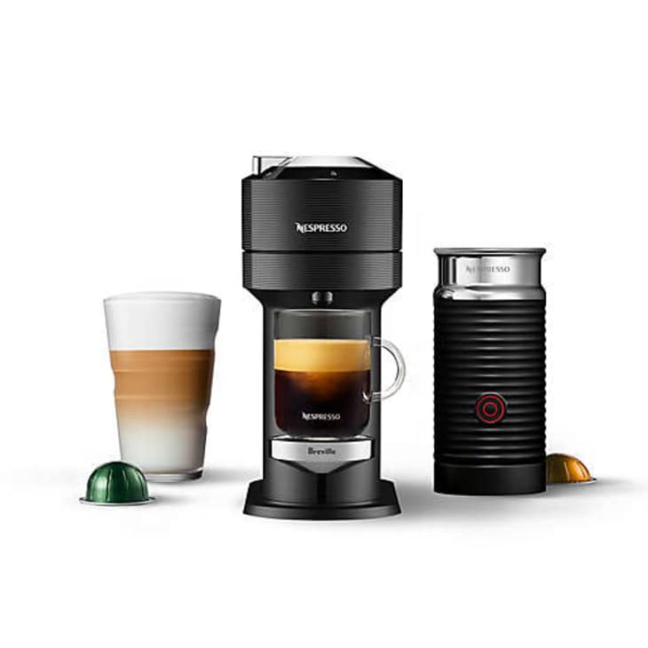 产品图片:Nespresso Vertuo Next高级咖啡&浓缩咖啡机，由Breville设计，配有Aeroccino Milk FrothergydF4y2Ba