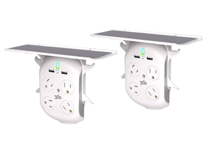 Product Image: 360 Electrical Set of 2 Revolve 2.4A Surge Protector with Shelf
