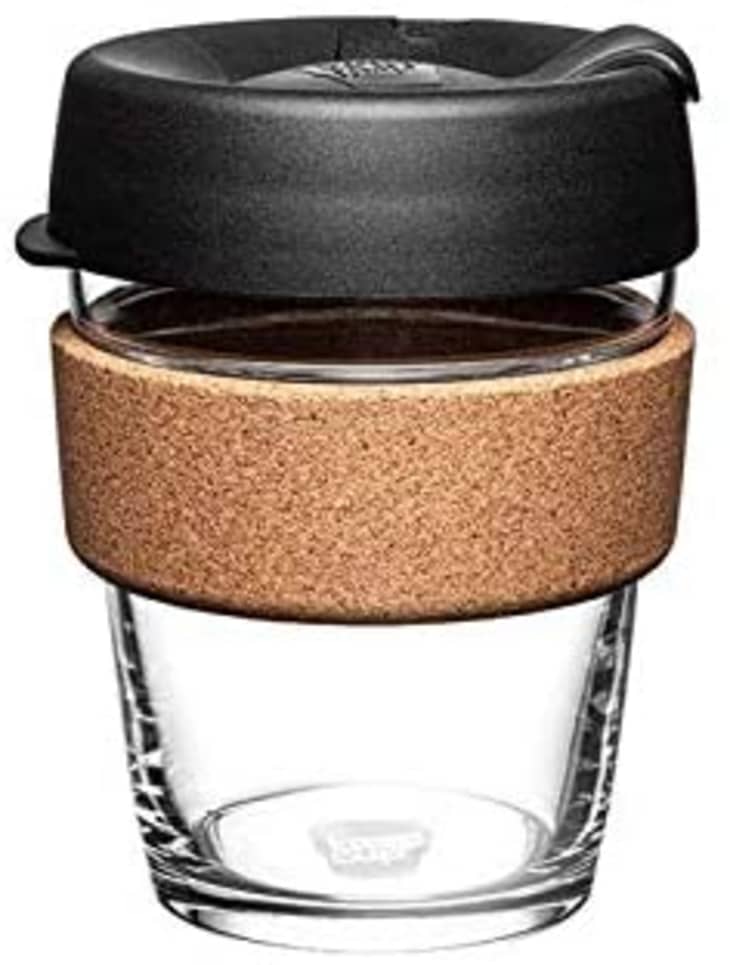 KeepCup Brew Cork Reusable Glass Cup at Amazon