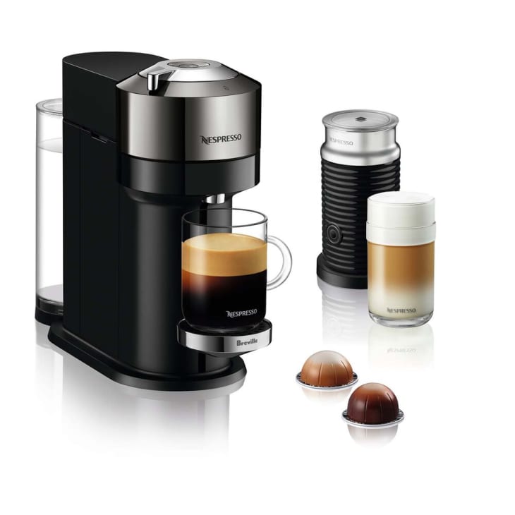 Nespresso Vertuo Next Deluxe Coffee and Espresso Maker by Breville With Aeroccino Milk Frother at Sur La Table