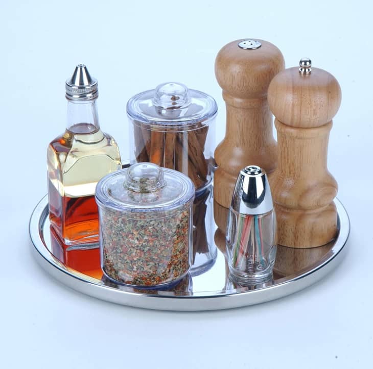 Product Image: Lazy Susan Stainless Steel Turntable Organizer