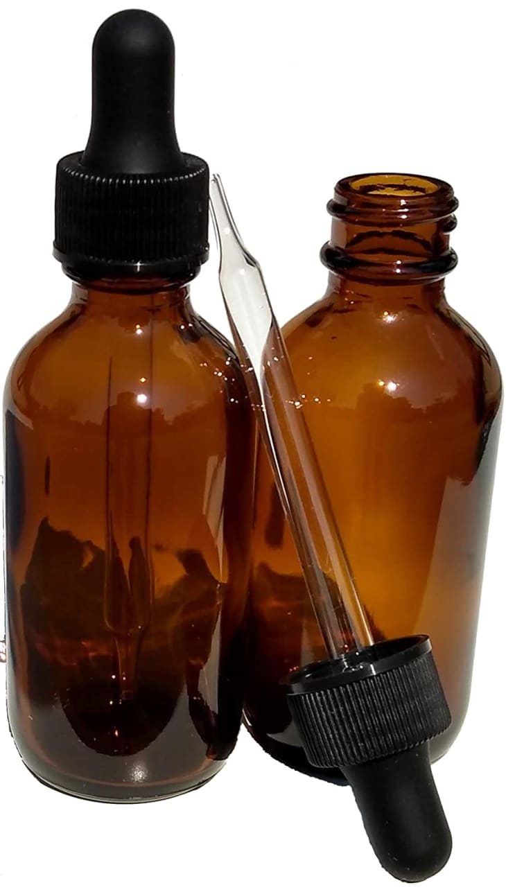 Product Image: Dropper Stop Amber Glass Dropper Bottles