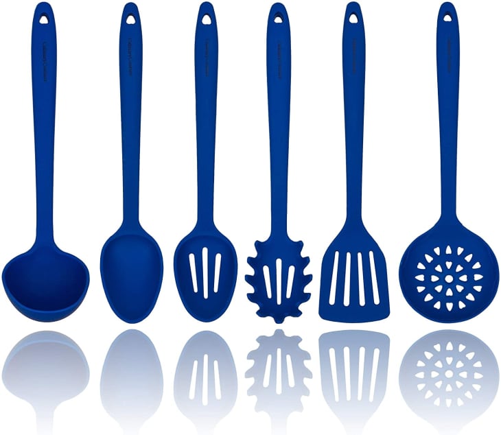 Product Image: Blue Silicone Cooking Utensils Set