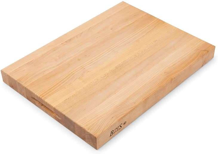 John Boos Maple Wood Reversible Cutting Board, 18" x 12" at Amazon