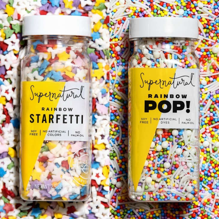 Rainbow Pop! & Rainbow Starfetti Sprinkles by Supernatural at Amazon