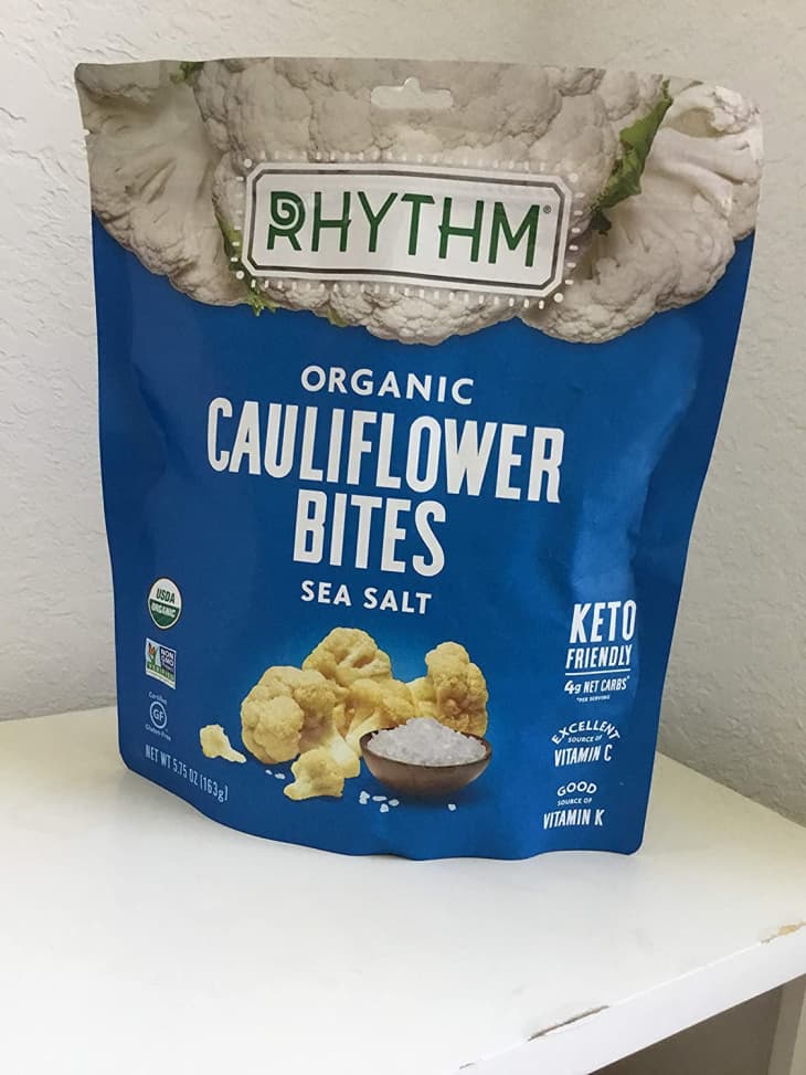 Rhythm Organic Cauliflower Bites at Amazon