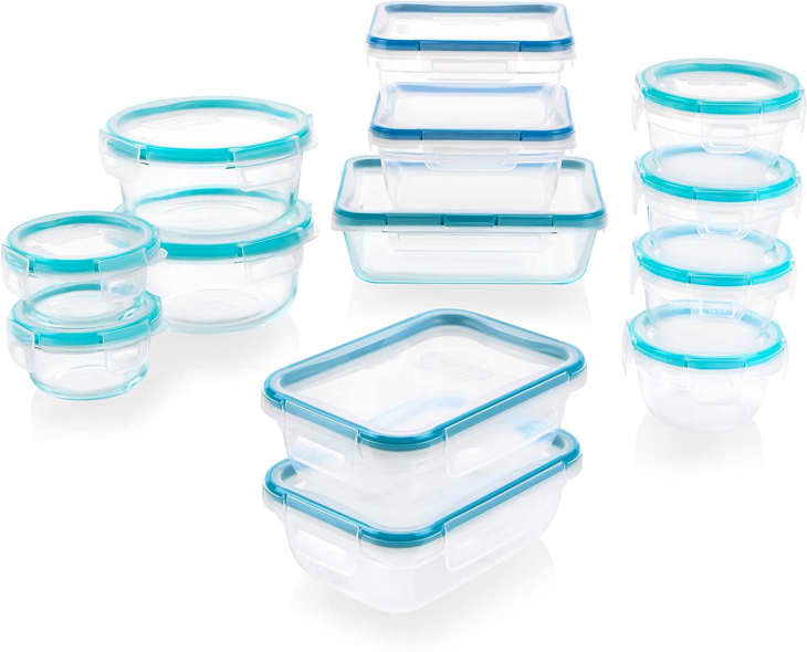 Snapware Total Solution Glass and Plastic Food 24-Pc. Storage Set at Amazon