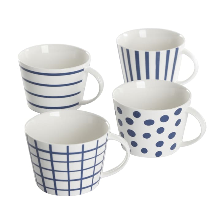 Gap Home New Blue Assorted Fine Ceramic Mugs (Set of 4) at Walmart