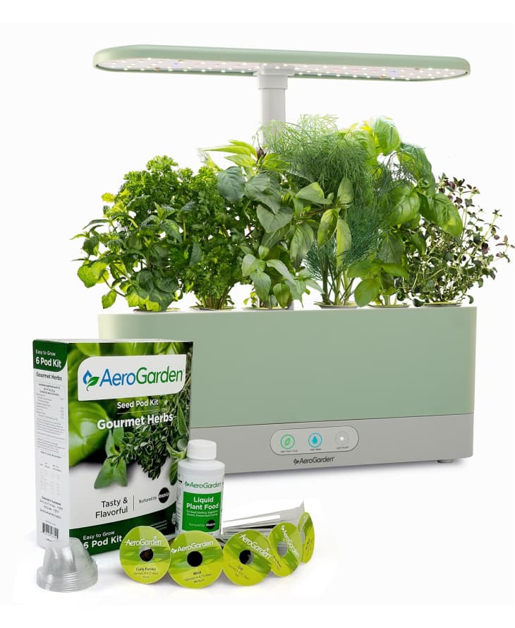 Product Image: AeroGarden Harvest Slim with Gourmet Herbs Seed Pod Kit