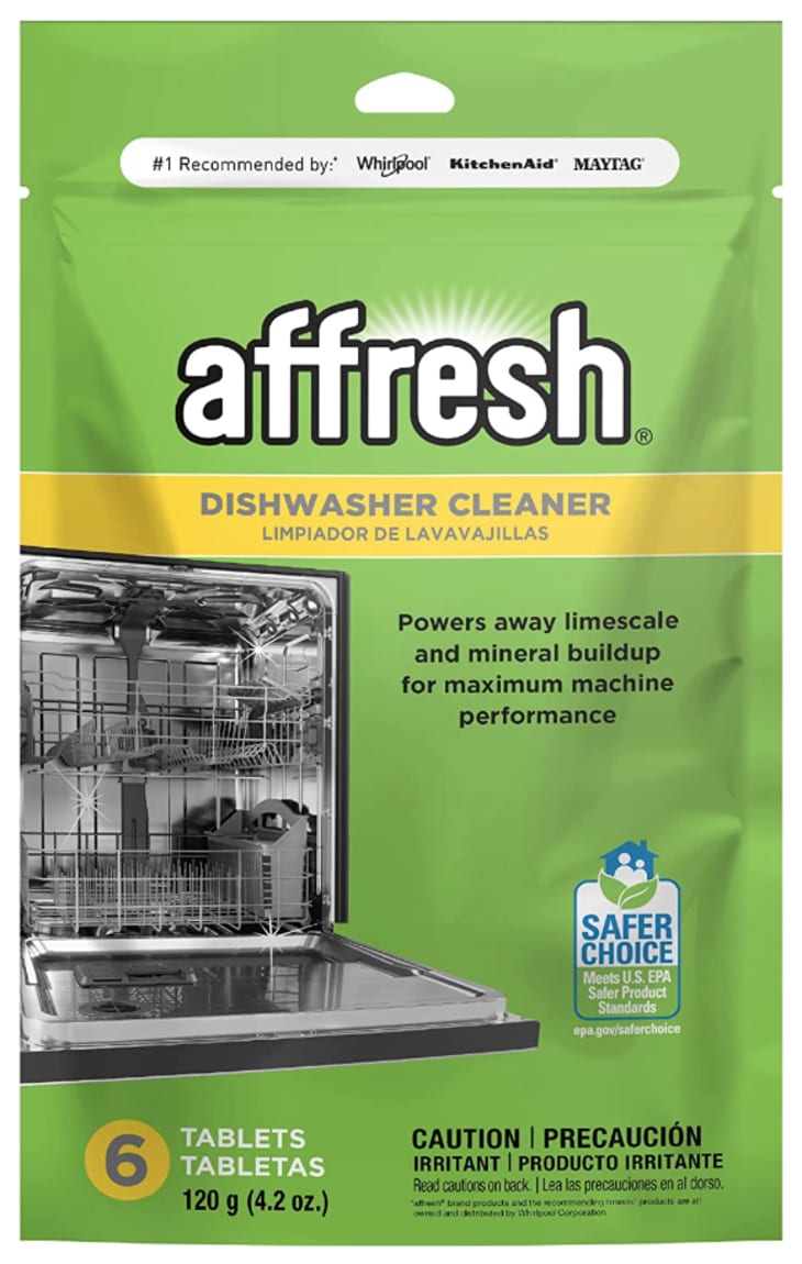 Affresh Dishwasher Cleaner, 6 Tablets at Amazon