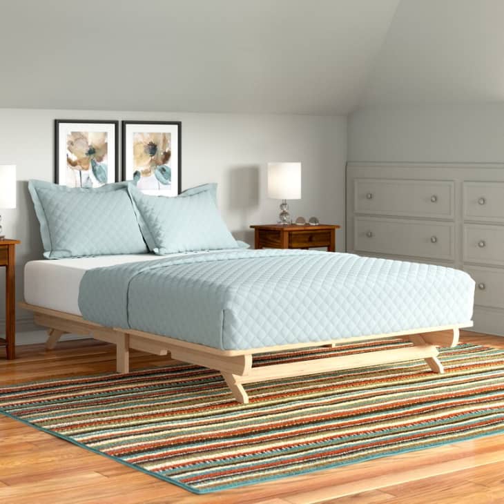 Product Image: Union Rustic Aideliz Solid Wood Platform Bed