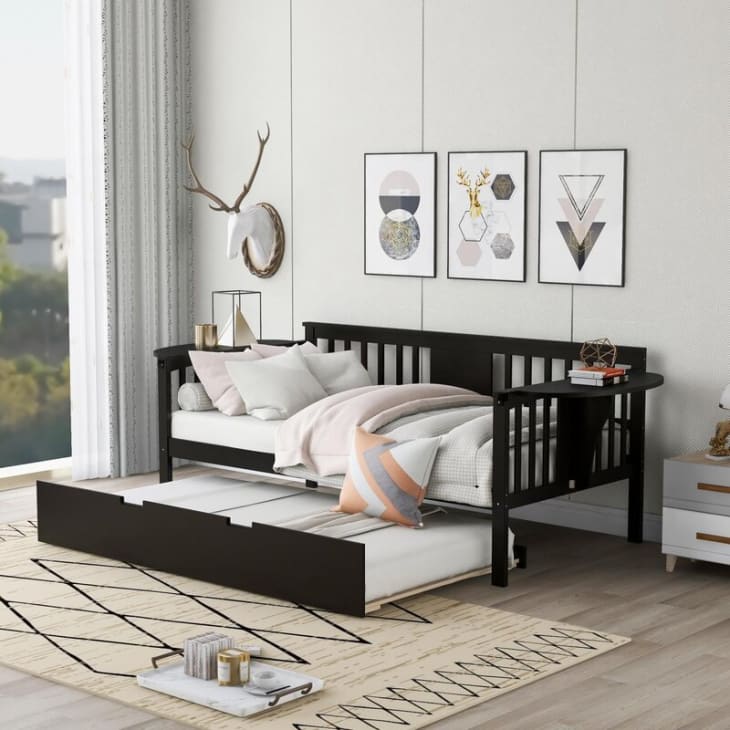 Alfonza Wood Daybed with Trundle at Wayfair