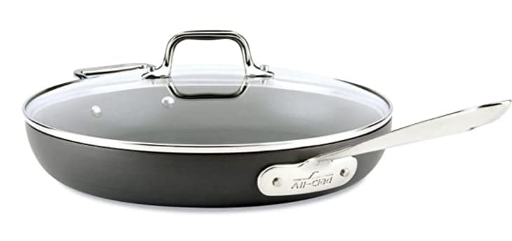 All-Clad Hard Anodized Nonstick Frying Pan with Lid, 12 Inch Pan at Amazon