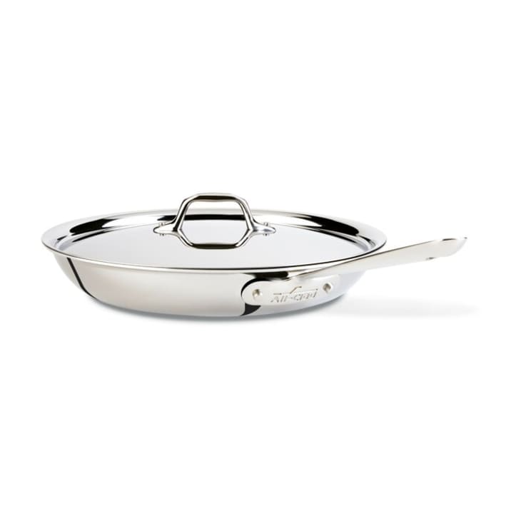 All-Clad D3 Stainless Frying Pan with Lid at Wayfair