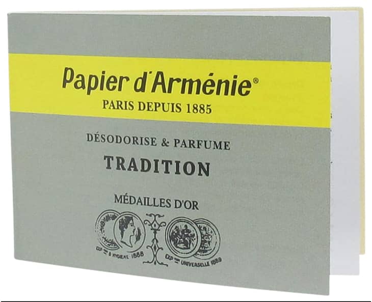Papier D’Arménie Traditional Smoke Armenian Paper Scent Räucherpapier 