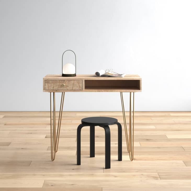 Banas 35'' Solid Wood Desk at AllModern