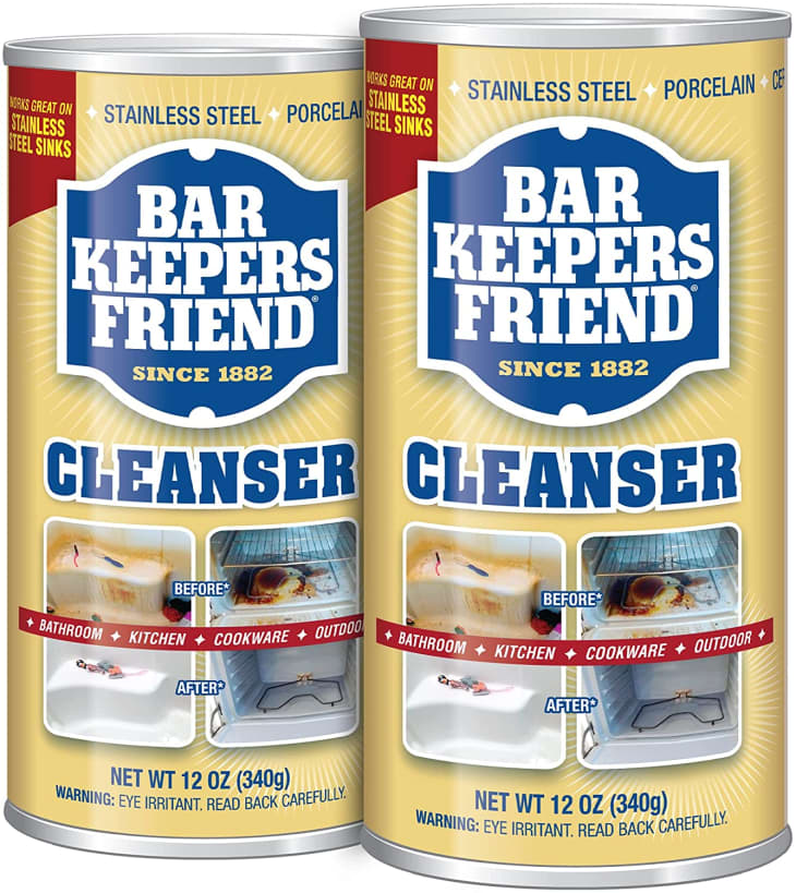 Bar Keepers Friend Powder Cleanser (2-pack) at Amazon