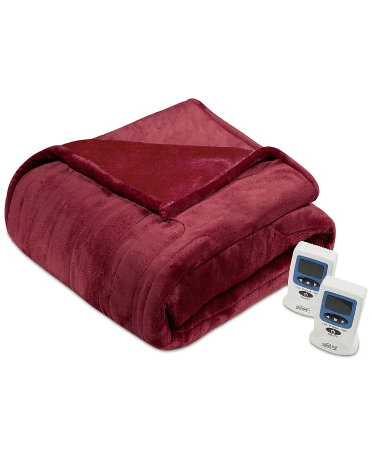 Beautyrest Electric Plush Throw at Macy's