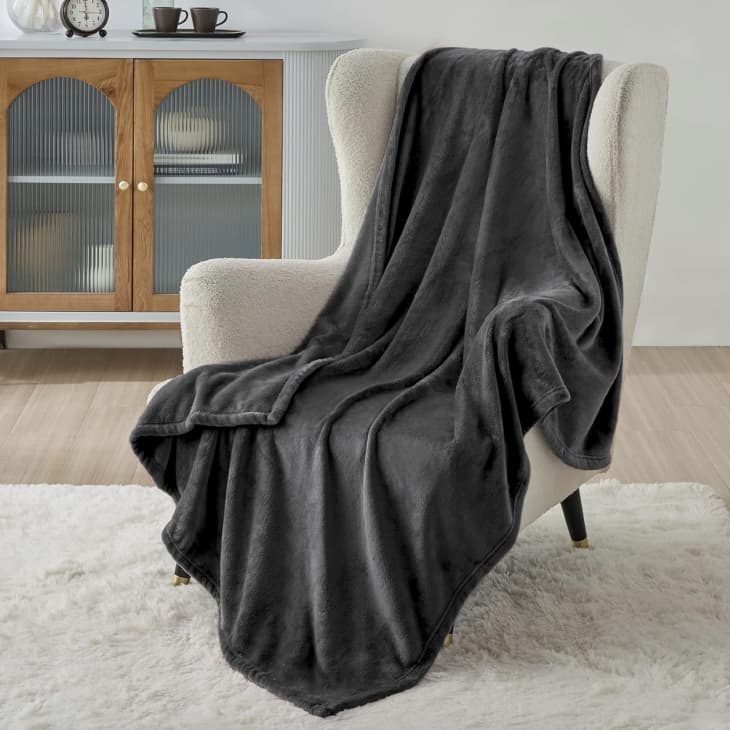Bedsure Fleece Blanket, Throw at Amazon