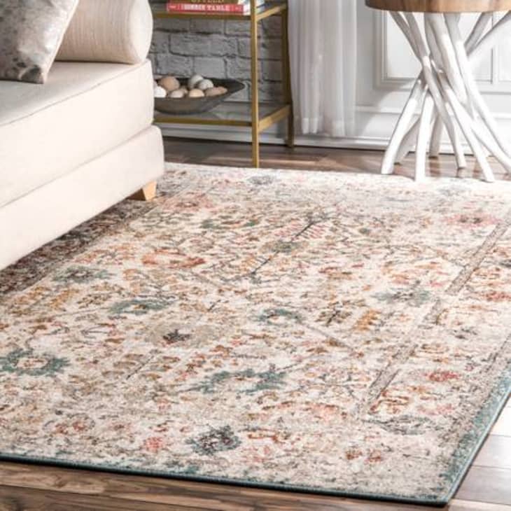 Product Image: Beige Native Collage Area Rug, 5'3" x 7'7"