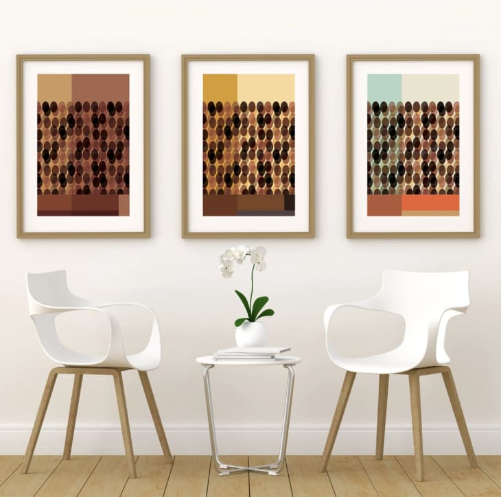 Product Image: Black Women Abstract Wall Print