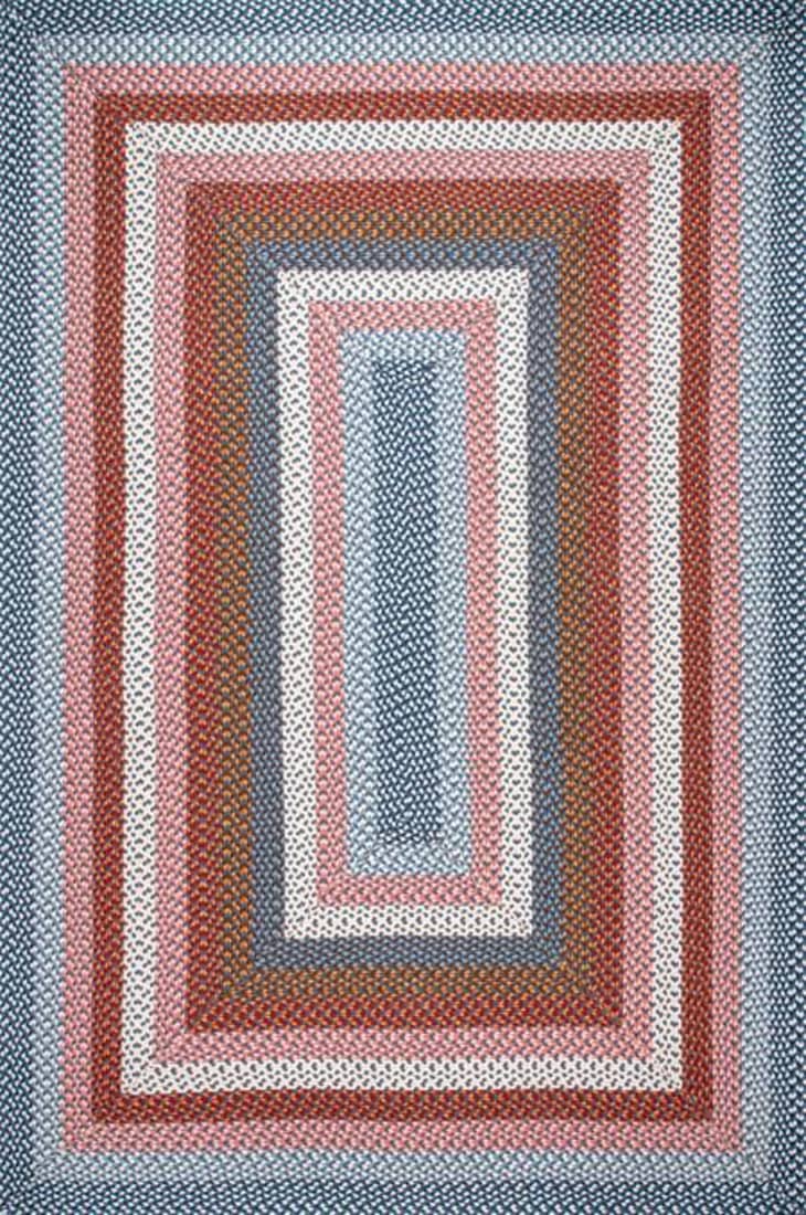 Product Image: Blue Multi Selena Braided Indoor-Outdoor Area Rug, 5' x 8'