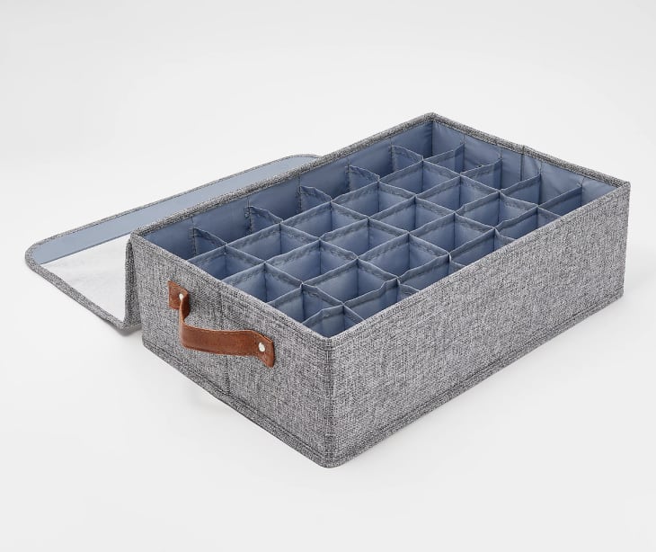 17" Collapsible 30-Cube Divider Storage Bin by Bobby Berk at QVC.com